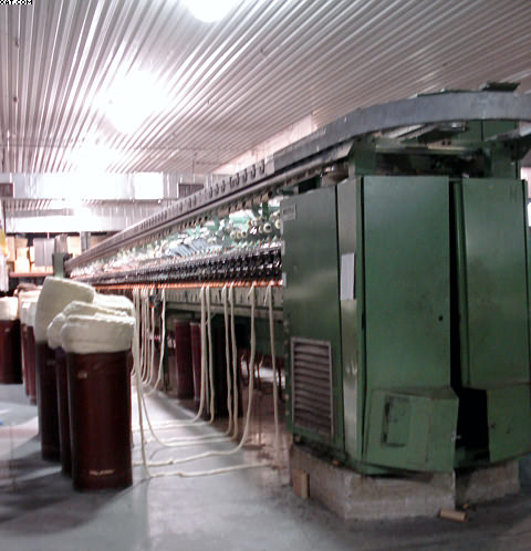 RIETER Model RU-14 Spinning frames, open end,